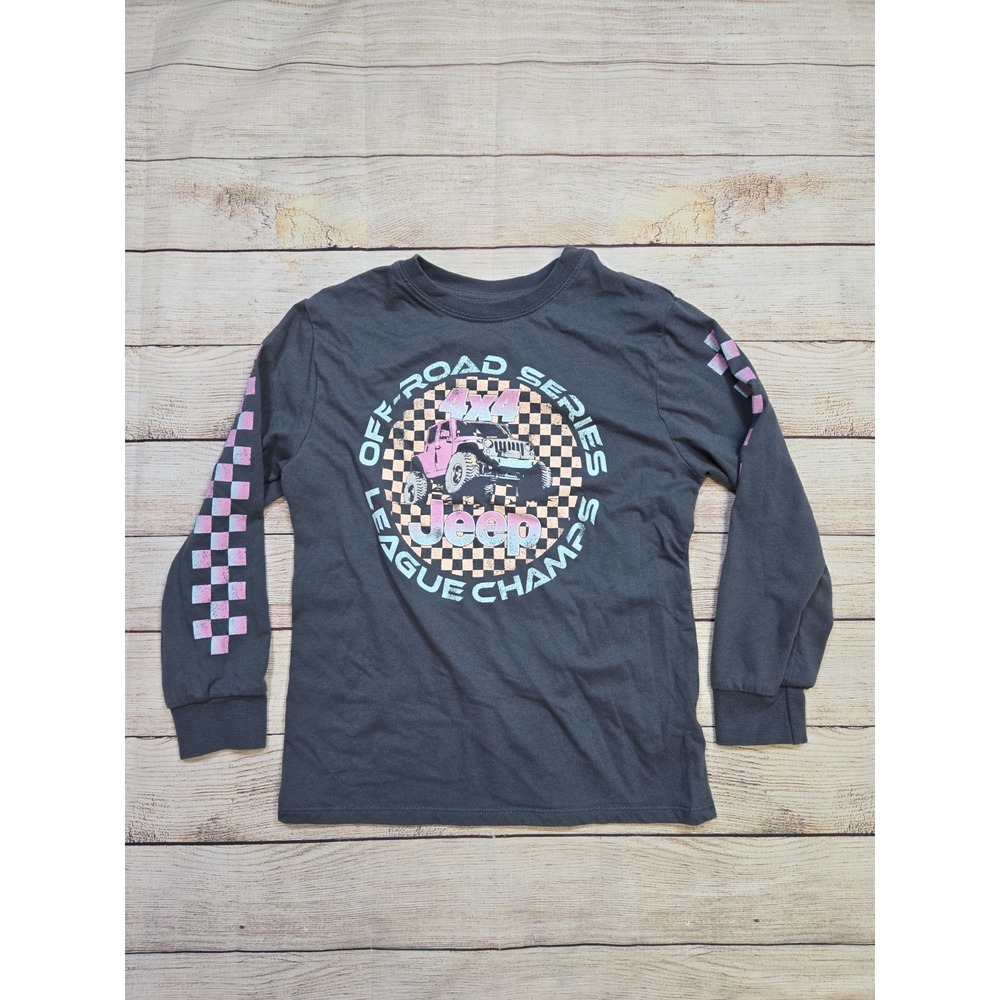 Jeep Off Road Series League Champs Graphic Long Sleeve Kids‎ Size Youth Small